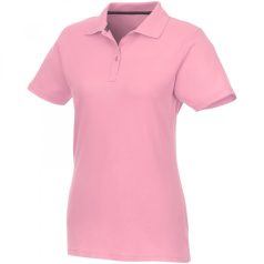   Helios short sleeve women's polo, Female, Piqué knit of 100% Cotton, Light pink, XS