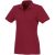 Helios short sleeve women's polo, Female, Piqué knit of 100% Cotton, Burgundy, L