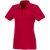 Helios short sleeve women's polo, Female, Piqué knit of 100% Cotton, Red, XS
