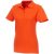 Helios short sleeve women's polo, Female, Piqué knit of 100% Cotton, Orange, XS