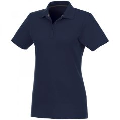   Helios short sleeve women's polo, Female, Piqué knit of 100% Cotton, Navy, XS