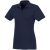 Helios short sleeve women's polo, Female, Piqué knit of 100% Cotton, Navy, XXL