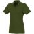 Helios short sleeve women's polo, Female, Piqué knit of 100% Cotton, Army Green, XL