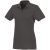 Helios short sleeve women's polo, Female, Piqué knit of 100% Cotton, Storm Grey, XS
