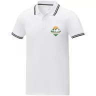   Tricou polo barbati, Elevate, 22FEB2040, masculin, Bumbac, Alb