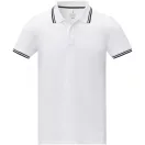 Tricou polo barbati, Elevate, 22FEB2042, masculin, Bumbac, Alb