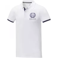   Tricou polo barbati, Elevate, 22FEB2043, masculin, Bumbac, Alb