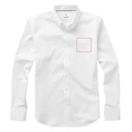   Vaillant long sleeve Shirt, Male, Oxford of 100% Cotton 40x32/2, 110x50, White, XL