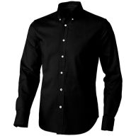   Vaillant long sleeve Shirt, Male, Oxford of 100% Cotton 40x32/2, 110x50, solid black, XS