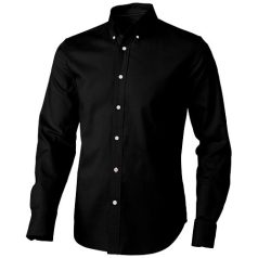   Vaillant long sleeve Shirt, Male, Oxford of 100% Cotton 40x32/2, 110x50, solid black, M