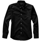 Vaillant long sleeve Shirt, Male, Oxford of 100% Cotton 40x32/2, 110x50, solid black, M