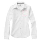Vaillant long sleeve ladies shirt, Female, Oxford of 100% Cotton 40x32/2, 110x50, White, M