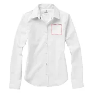   Vaillant long sleeve ladies shirt, Female, Oxford of 100% Cotton 40x32/2, 110x50, White, M
