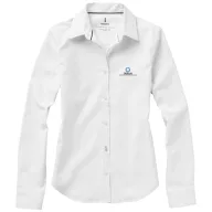   Vaillant long sleeve ladies shirt, Female, Oxford of 100% Cotton 40x32/2, 110x50, White, XXL