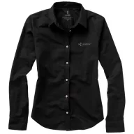   Vaillant long sleeve ladies shirt, Female, Oxford of 100% Cotton 40x32/2, 110x50, solid black, S