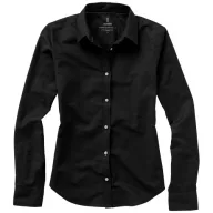   Vaillant long sleeve ladies shirt, Female, Oxford of 100% Cotton 40x32/2, 110x50, solid black, S