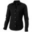 Vaillant long sleeve ladies shirt, Female, Oxford of 100% Cotton 40x32/2, 110x50, solid black, M
