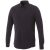 Bigelow long sleeve men's pique shirt, Male, Double Piqué knit of 95% Cotton and 5% Elastane, Storm Grey, XS
