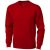 Surrey crew Sweater, Unisex, Knit of 80% Cotton and 20% Polyester, brushed on the inside, Red, XS