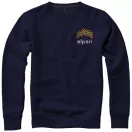 Surrey crew Sweater, Unisex, Knit of 80% Cotton and 20% Polyester, brushed on the inside, Navy, XXXL