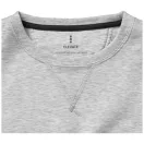 Surrey crew Sweater, Unisex, Knit of 80% Cotton and 20% Polyester, brushed on the inside, Grey melange, XL