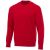 Kruger crew sweater, Unisex, Knit of 52% Cotton and 48% Polyester, Red, XS