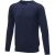 Merrit men's crewneck pullover, Male, Flat knit of 80% Viscose and 20% Nylon, 12 gauge, Navy, Male, EVE06-38227490