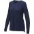 Merrit women's crewneck pullover, Female, Flat knit of 80% Viscose and 20% Nylon, 12 gauge, Navy, Female, EVE06-38228490