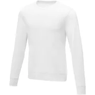   Zenon men’s crewneck sweater, Male, Knit of 50% Cotton and 50% Polyester, 240 g/m2, White, Male, EVE06-38231010