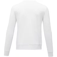   Zenon men’s crewneck sweater, Male, Knit of 50% Cotton and 50% Polyester, 240 g/m2, White, Male, EVE06-38231010