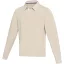 Tricou cu maneca lunga, Polo, Casual, Unisex, Elevate, 2410E19011, Bumbac, Crem oatmeal