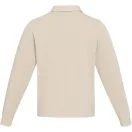 Tricou cu maneca lunga, Polo, Casual, Unisex, Elevate, 2410E19011, Bumbac, Crem oatmeal