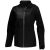 Flint lightweight jacket, Male, 240T of 100% Polyester with water resistant coating and water repellent finish, solid black, XS