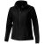 Flint lightweight ladies jacket, Female, 240T of 100% Polyester with water resistant coating and water repellent finish, solid black, XS
