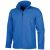 Maxson softshell jacket, Male, Mechanical stretch woven of 100% Polyester bonded to micro fleece of 100% Polyester with waterproof, breathable membrane and water-repellent finish, Blue, M