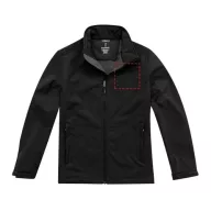   Maxson softshell jacket, Male, Mechanical stretch woven of 100% Polyester bonded to micro fleece of 100% Polyester with waterproof, breathable membrane and water-repellent finish, solid black, XL
