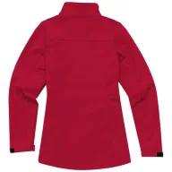   Maxson softshell ladies jacket, Female, Mechanical stretch woven of 100% Polyester bonded to micro fleece of 100% Polyester with waterproof, breathable membrane and water-repellent finish, Red, S