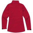 Maxson softshell ladies jacket, Female, Mechanical stretch woven of 100% Polyester bonded to micro fleece of 100% Polyester with waterproof, breathable membrane and water-repellent finish, Red, L