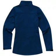   Maxson softshell ladies jacket, Female, Mechanical stretch woven of 100% Polyester bonded to micro fleece of 100% Polyester with waterproof, breathable membrane and water-repellent finish, Navy, S
