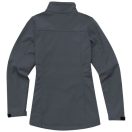Maxson softshell ladies jacket, Female, Mechanical stretch woven of 100% Polyester bonded to micro fleece of 100% Polyester with waterproof, breathable membrane and water-repellent finish, Storm Grey, M