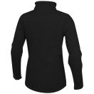 Maxson softshell ladies jacket, Female, Mechanical stretch woven of 100% Polyester bonded to micro fleece of 100% Polyester with waterproof, breathable membrane and water-repellent finish, solid black, XS