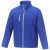 Orion men's softshell jacket, Mechanical stretch woven of 100% Polyester bonded with 100% Polyester micro fleece, Blue, L