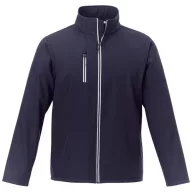   Orion men's softshell jacket, Mechanical stretch woven of 100% Polyester bonded with 100% Polyester micro fleece, Navy, XL