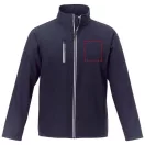 Orion men's softshell jacket, Mechanical stretch woven of 100% Polyester bonded with 100% Polyester micro fleece, Navy, XXXL
