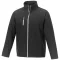 Orion men's softshell jacket, Mechanical stretch woven of 100% Polyester bonded with 100% Polyester micro fleece,  solid black, S