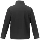 Orion men's softshell jacket, Mechanical stretch woven of 100% Polyester bonded with 100% Polyester micro fleece,  solid black, S
