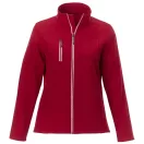 Orion women's softshell jacket, Mechanical stretch woven of 100% Polyester bonded with 100% Polyester micro fleece, Red, L