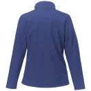 Orion women's softshell jacket, Mechanical stretch woven of 100% Polyester bonded with 100% Polyester micro fleece, Blue, XL