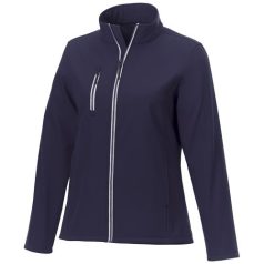   Orion women's softshell jacket, Mechanical stretch woven of 100% Polyester bonded with 100% Polyester micro fleece, Navy, XS