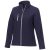 Orion women's softshell jacket, Mechanical stretch woven of 100% Polyester bonded with 100% Polyester micro fleece, Navy, XS